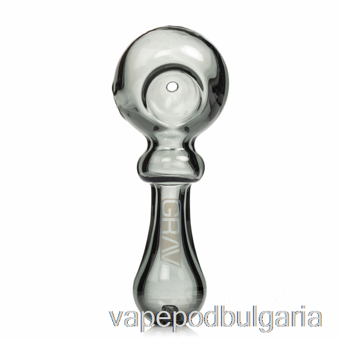 Vape 10000 Дръпки Grav Bauble Spoon Smoke Grey